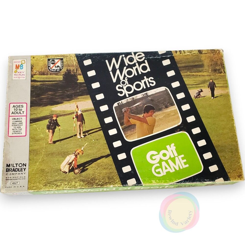Vintage 1975 ABC Wide World of Sports Golf Game Complete